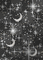 Crescent moon Backround with glitter - Ingyenes animált GIF animált GIF