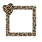 Leopard Print Heart Frame - PNG gratuit GIF animé