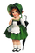 Kaz_Creations Deco St.Patricks Day Girl - δωρεάν png κινούμενο GIF