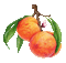 peach, summer, orange, fruit, pêche - Gratis animeret GIF animeret GIF