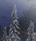 Nieve árboles - Darmowy animowany GIF animowany gif