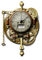 steampunk clock bp - Free PNG Animated GIF
