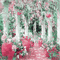 soave background animated spring  pink green - Darmowy animowany GIF animowany gif
