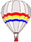 montgolfiere - Bezmaksas animēts GIF animēts GIF