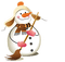 Bonhomme de neige - gratis png animerad GIF