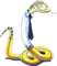 Serpent travailleur - PNG gratuit GIF animé
