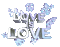 Kaz_Creations Animated Text Love Is Love - GIF animé gratuit GIF animé