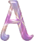 lettre-A - Δωρεάν κινούμενο GIF κινούμενο GIF