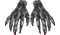 gothic hands by nataliplus - png grátis Gif Animado