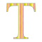Kaz_Creations Alphabet Letter T - darmowe png animowany gif