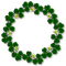 Clovers.Stars.Circle.Frame.Green.Gold