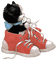 Cat in shoe - бесплатно png анимированный гифка