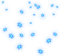 Snowflakes.White.Blue - PNG gratuit GIF animé