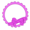 Kaz_Creations Deco Ribbons Bows Circle Frames Frame Colours - gratis png geanimeerde GIF
