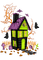 замок фон, Хэллоуин, Карина - zadarmo png animovaný GIF