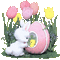 Easter Bunny & Chick - Bezmaksas animēts GIF animēts GIF