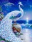 fantasy peacock by papuzzetto - png ฟรี GIF แบบเคลื่อนไหว