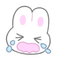 cry bunny - 免费PNG 动画 GIF