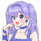 Anime Blueberry - безплатен png анимиран GIF