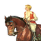 dama a caballo  dubravka4 - 免费PNG 动画 GIF