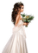 bride woman - png gratis GIF animado