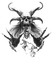 Gothic skull by nataliplus - безплатен png анимиран GIF