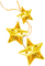 Stars.Ornaments.Gold - ücretsiz png animasyonlu GIF