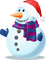 Snowman - png gratis GIF animasi