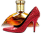 Martell Cognac Shoe Red - Bogusia - PNG gratuit GIF animé