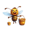 maya l'abeille - Nemokamas animacinis gif