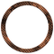 kikkapink deco scrap frame metal brown - Free PNG Animated GIF
