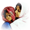 mother with baby bp - PNG gratuit GIF animé