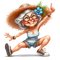 ♡§m3§♡ kawaii granny summer old female - Free PNG Animated GIF