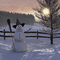 Snowball Fight - GIF animado grátis Gif Animado