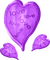 Hearts.Love.Text.Purple - бесплатно png анимированный гифка