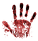 halloween gothic hand blood main - PNG gratuit GIF animé