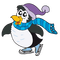 Kaz_Creations Cartoon Funny Penguins - Free PNG Animated GIF