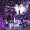 soave background animated gothic cemetery purple - Free animated GIF Animated GIF