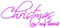 Christmas in my heart.Text.Purple - kostenlos png Animiertes GIF