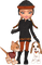 cecily-fille chiens - bezmaksas png animēts GIF