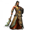 Oriental warrior bp - Free PNG Animated GIF