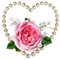 kukka, fleur, flower, heart - gratis png animeret GIF
