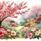 Spring background - darmowe png animowany gif