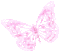 Animated.Butterfly.Pink - KittyKatLuv65 - GIF animado gratis GIF animado