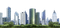 city skyline - PNG gratuit GIF animé