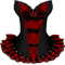Kaz_Creations Deco Red Scrap Colours Ribbons Bows Dress Fashion Costume - 無料png アニメーションGIF
