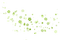Green flowers overlay scrap [Basilslament] - PNG gratuit GIF animé