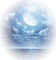 moon sea clouds transparent