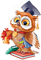Eule, Owl, Gelehrter - 免费PNG 动画 GIF