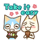 take it easy - 無料png アニメーションGIF